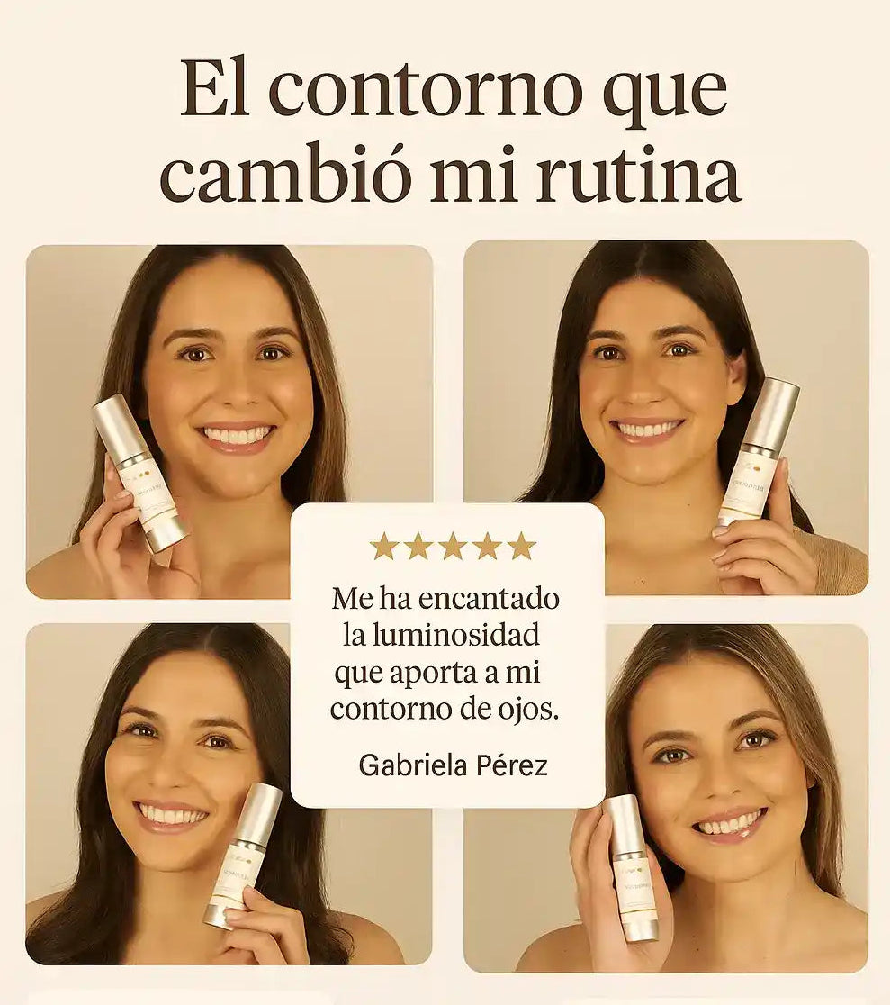 Contorno de Ojos DermoHelp | Reduce Ojeras, Bolsas y Líneas Finas
