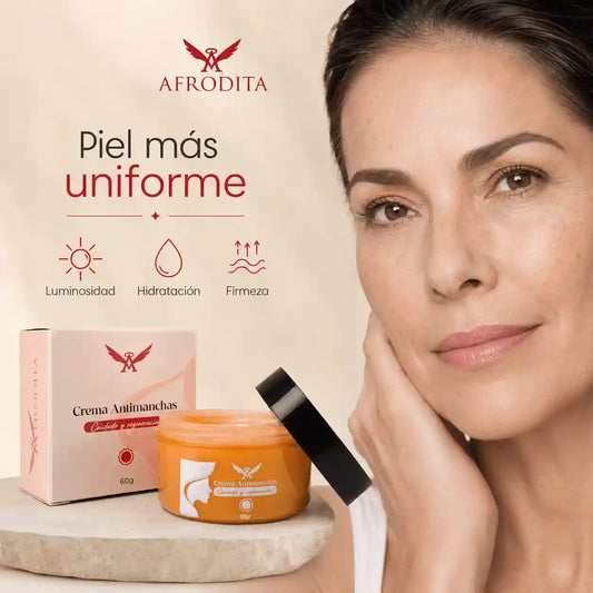 Crema Anti Manchas Afrodita – Rutina facial para manchas, tono desigual y signos de edad
