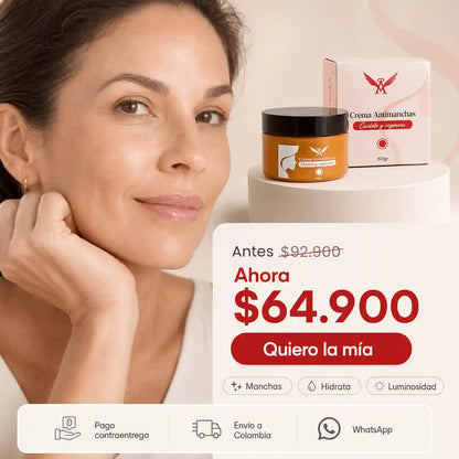 Crema Anti Manchas Afrodita – Rutina facial para manchas, tono desigual y signos de edad