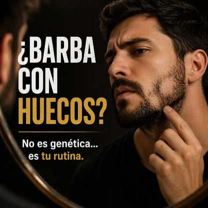Rellena Los Huecos De Tu Barba Y Rejuvenece Tu Rostro Con La Única Fórmula Dual Que Estimula El Folículo E Hidrata Profundamente