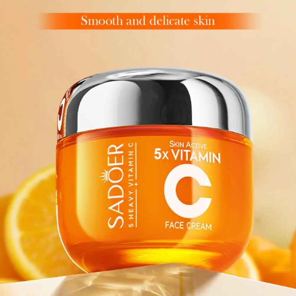 Crema Facial Hidratante con Vitamina C SADOER