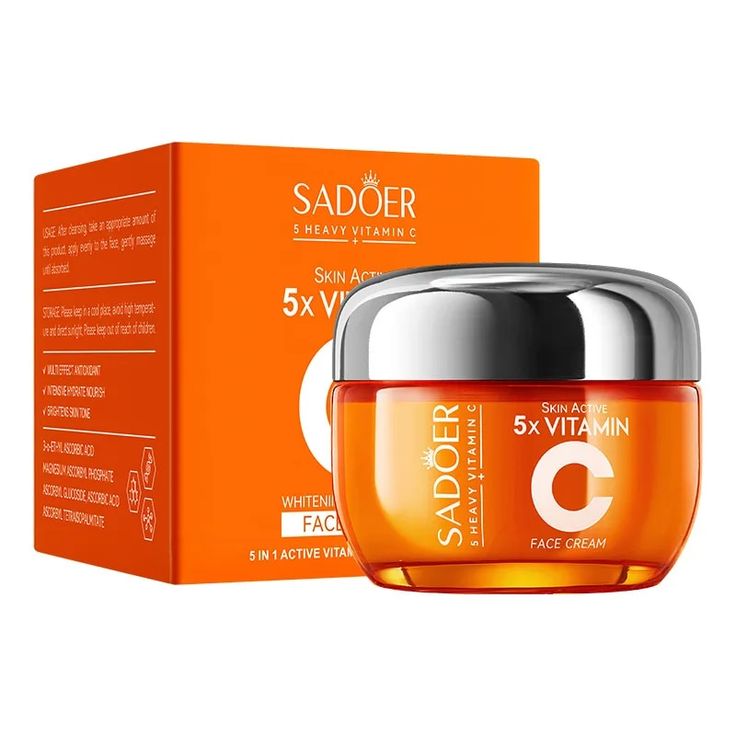 Crema Facial Hidratante con Vitamina C SADOER