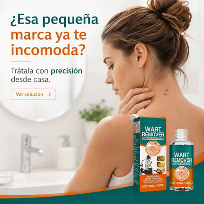 Removedor de verrugas | Cuidado localizado para verrugas visibles