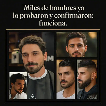 KIT LUMBERMAN FULL BARBA: Tónico Activador de Barba + Serum Hidratación Profunda