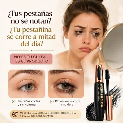 Pestañas más largas, con volumen en solo 30 segundos y olvídate de los retoques por el resto del día