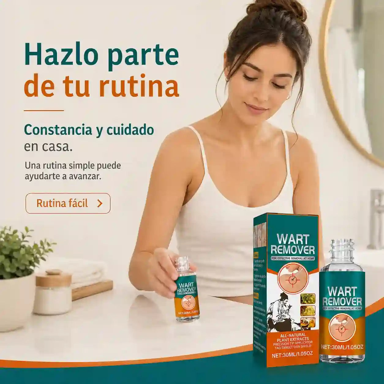 Removedor de verrugas | Cuidado localizado para verrugas visibles