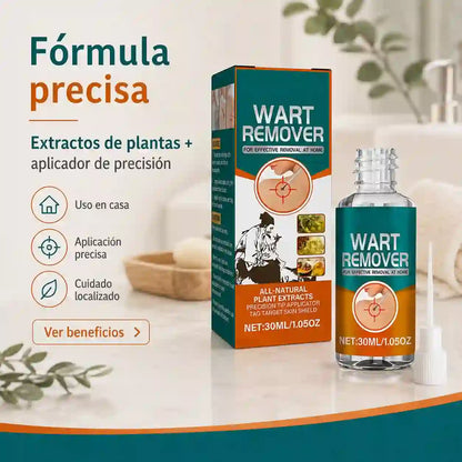 Removedor de verrugas | Cuidado localizado para verrugas visibles