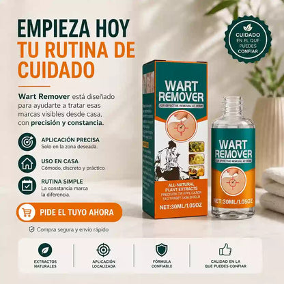 Removedor de verrugas | Cuidado localizado para verrugas visibles